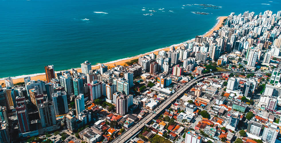 Beach Coast City Vitoria Velha Velha Coastline Litoral Summer Sun River Atlantic Ocean Buildings Bridge Boats Panoramic Tourism Landscape Vit ria Seafront Church Boats Drone View Sea Water Fishing ES